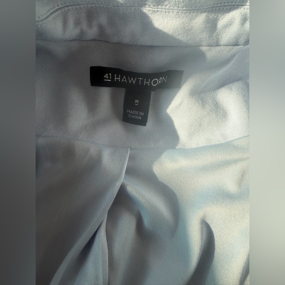 41 Hawthorn Womens Baby Blue Blazer Jacket Size M - Picture 5 of 5